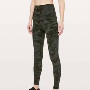 Lululemon align camo leggings size 10